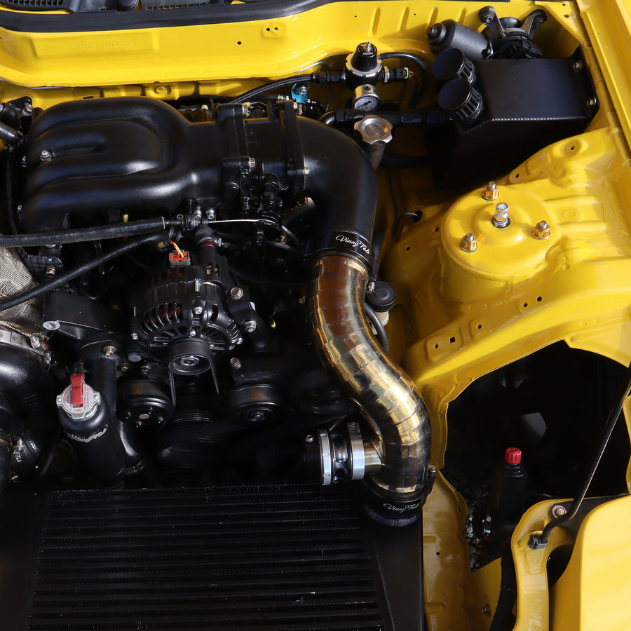 Vinny Fab FD3S RX-7 Baffled Catch Can | 2.2 L ABS Pump Location Fit
