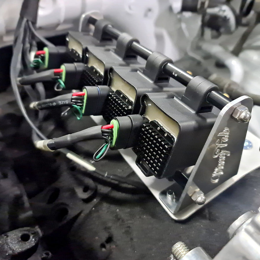 Vinny Fab IGN-1A coil kit and loom fitted to a rotary engine
