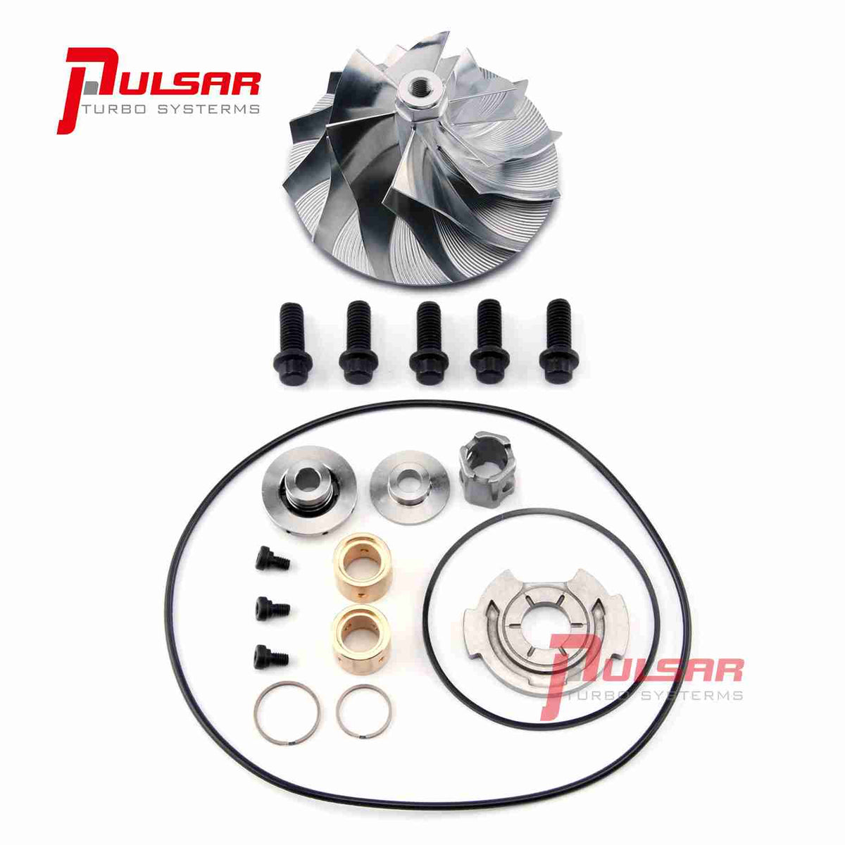 05-07 Ford 6.0 Powerstroke Turbo Billet Wheel Upgrade Unison Rebuild Kit 13.2mm Vanes