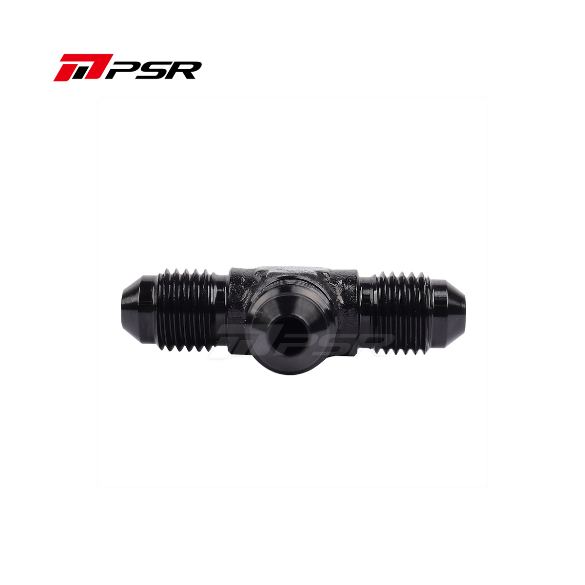 PSR 4AN Male Flare Tee Fitting Union Adapter Aluminum Black