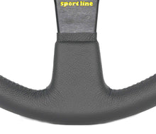 Load image into Gallery viewer, SPORT LINE IMOLA BLACK LEATHER 350MM
