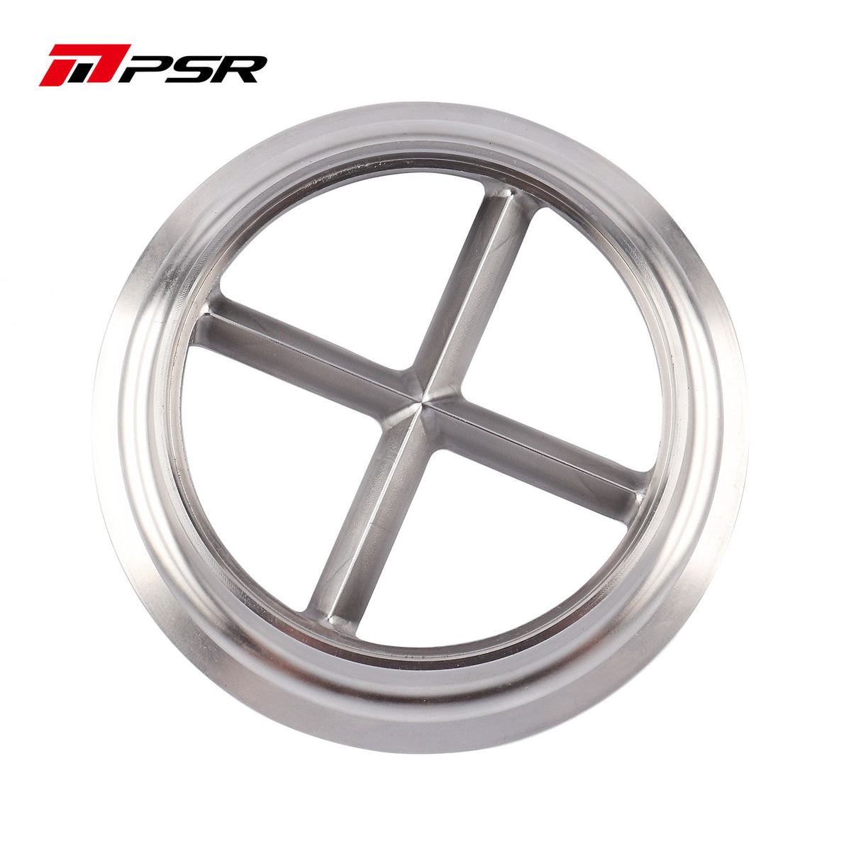 Pulsar PSR 5” to 4” Stainless Steel Cross Guard Flange Clamp Kit for 400 Series Turbos Turbine Housing Outlet