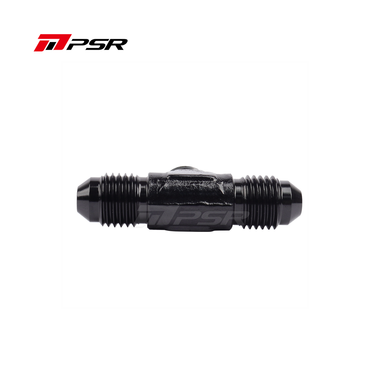 PSR 4AN Male Flare Tee Fitting Union Adapter Aluminum Black