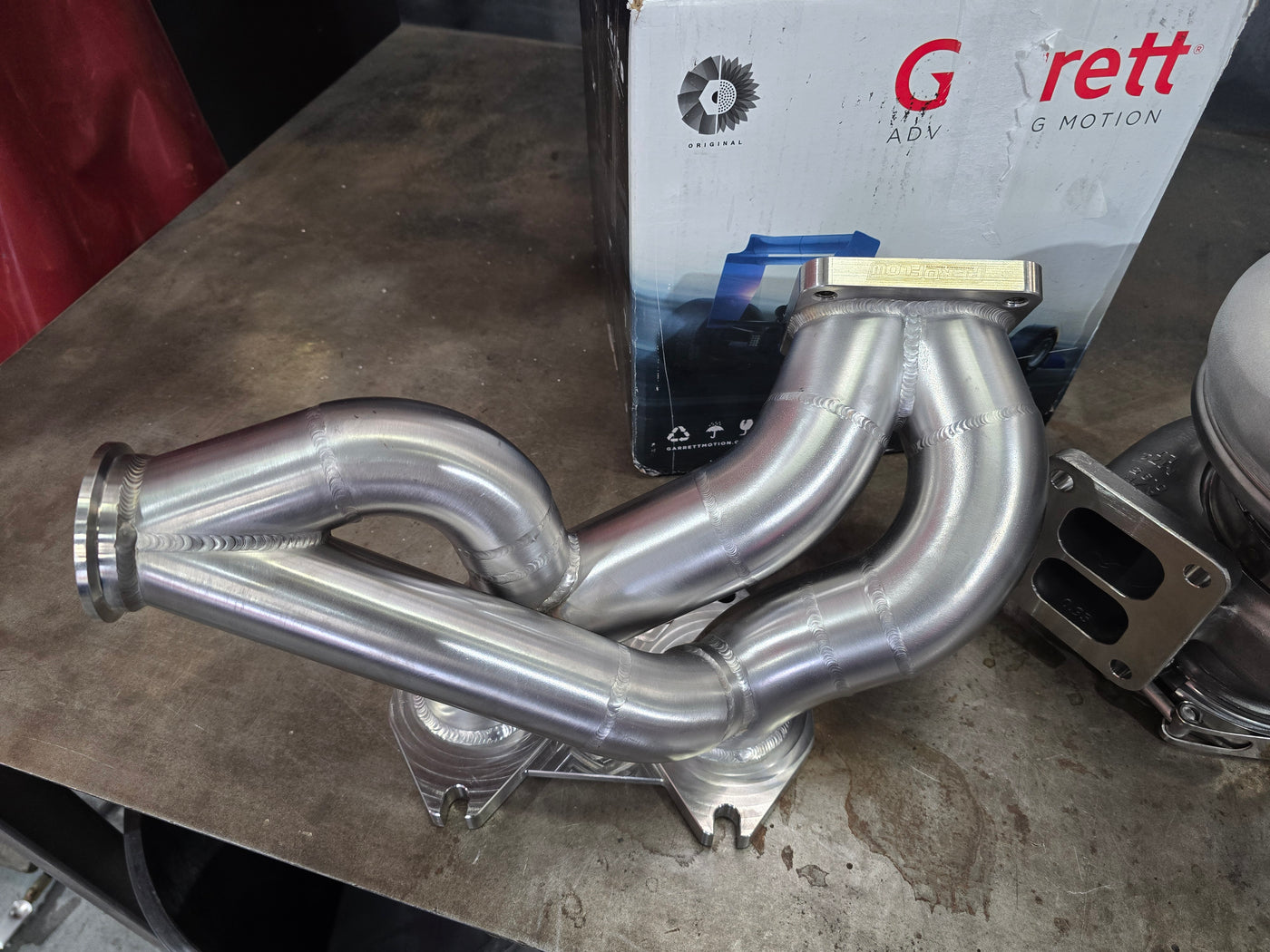 FD3S T4 RX-7 Single Wastegate Manifold