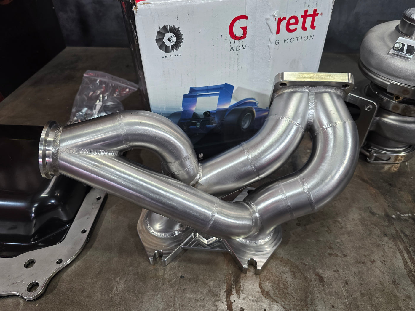 FD3S T4 RX-7 Single Wastegate Manifold