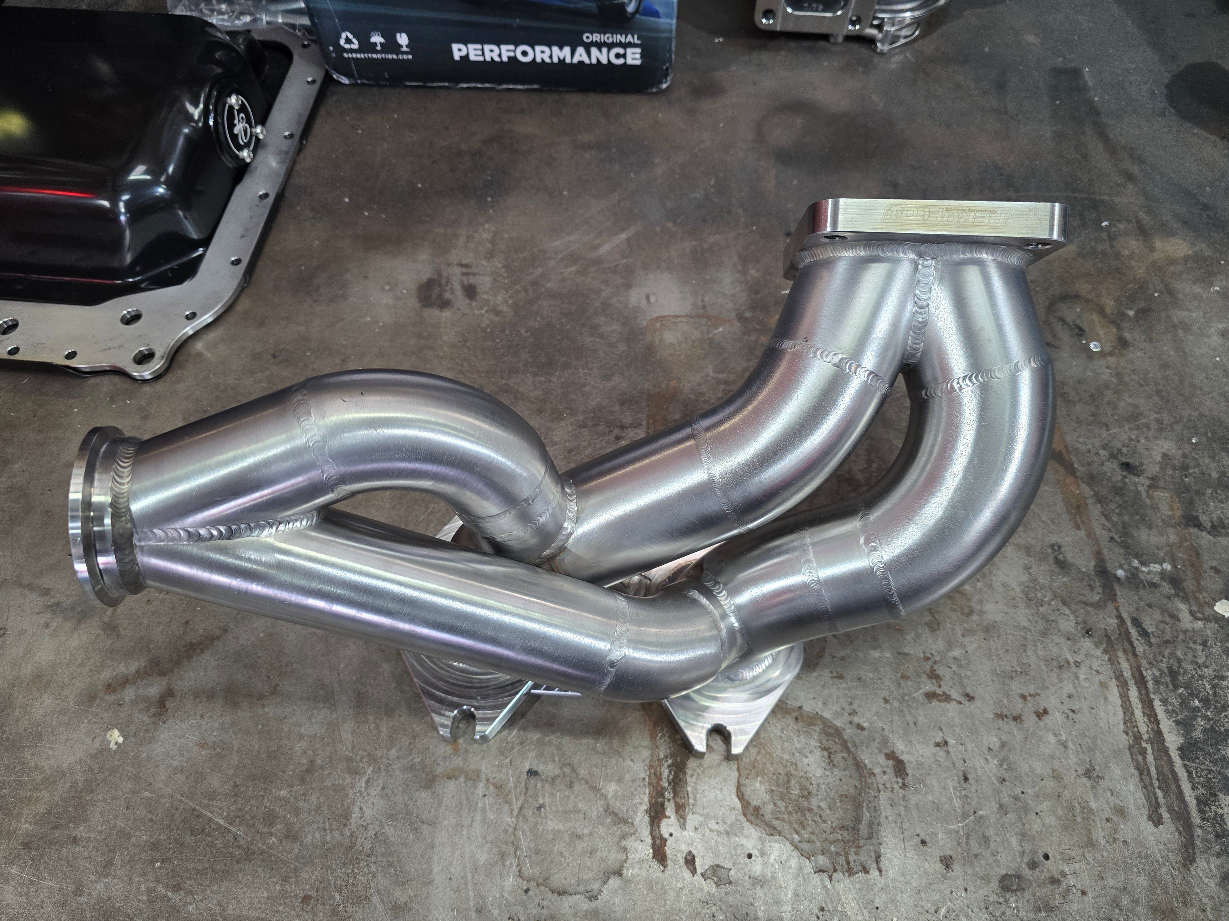 FD3S T4 RX-7 Single Wastegate Manifold