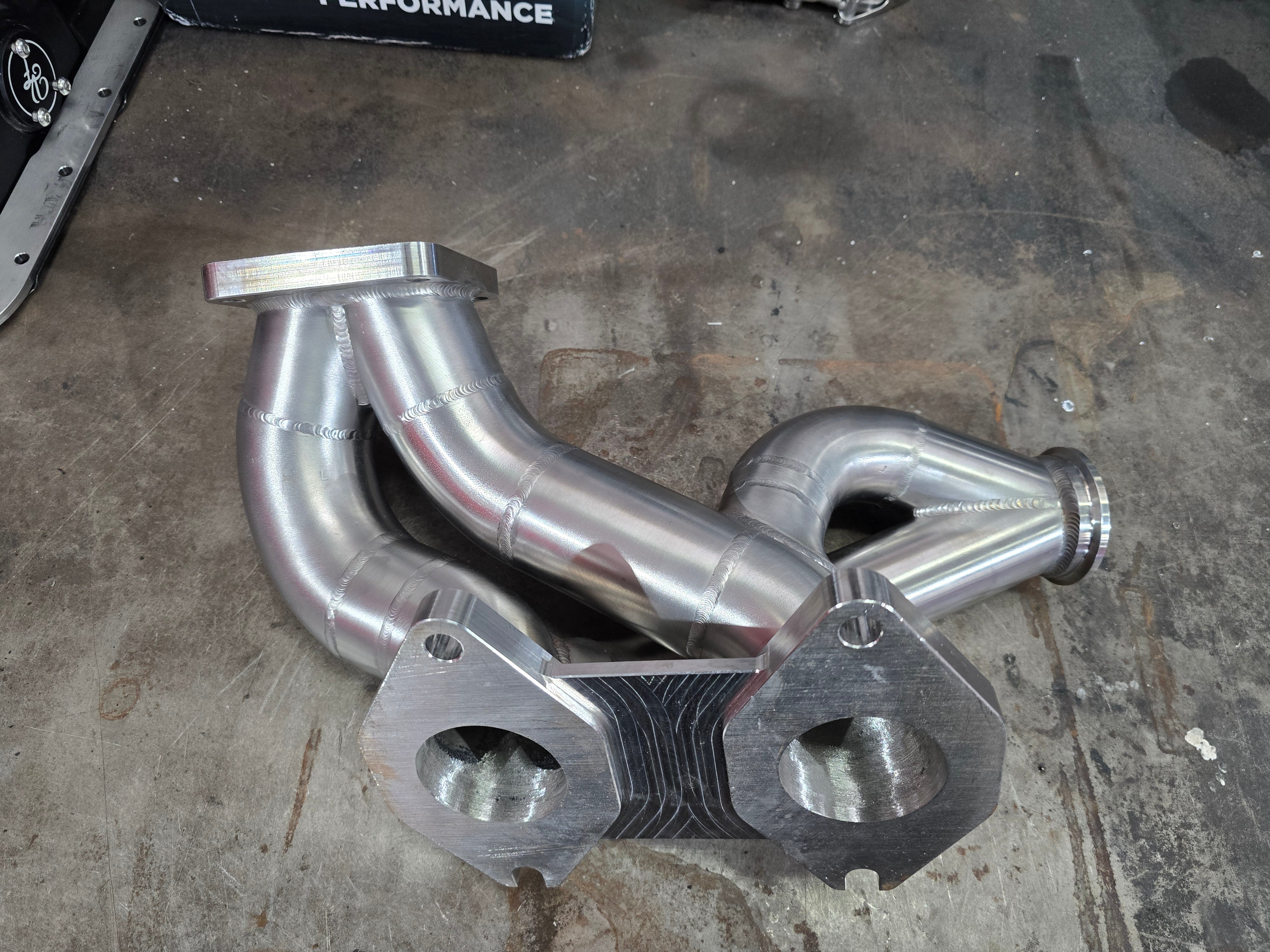 FD3S T4 RX-7 Single Wastegate Manifold