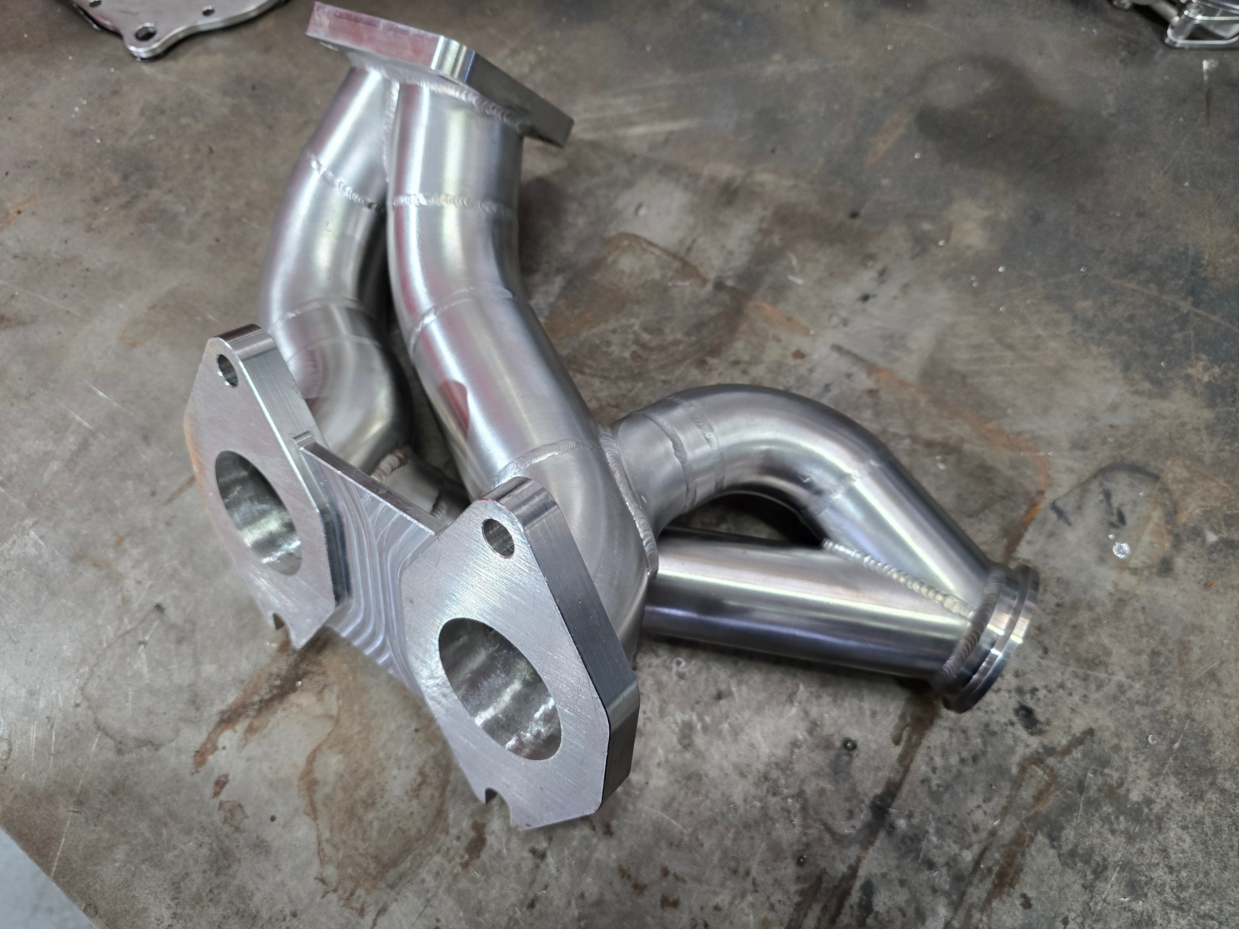 FD3S T4 RX-7 Single Wastegate Manifold