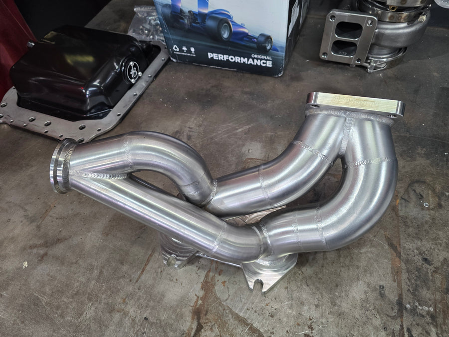 FD3S T4 RX-7 Single Wastegate Manifold