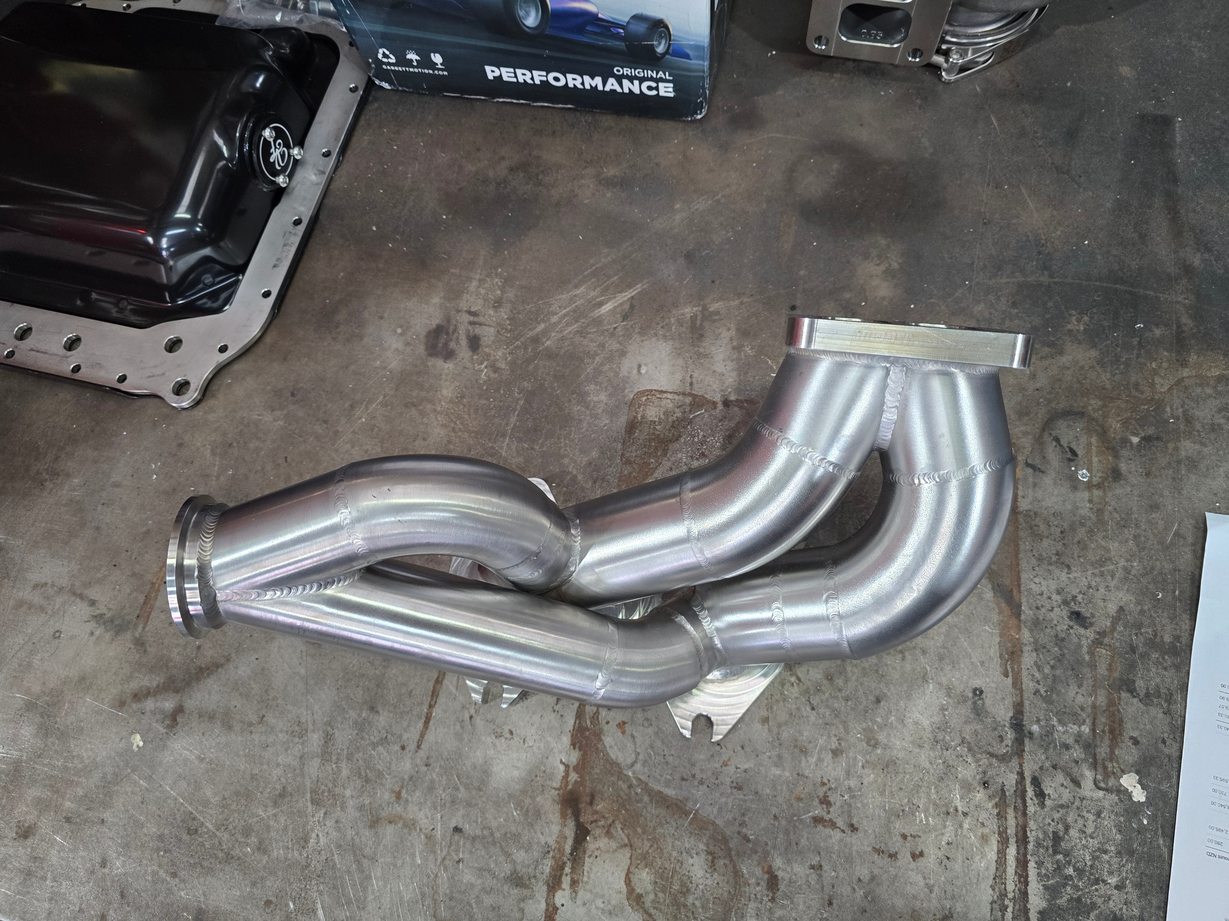 FD3S T4 RX-7 Single Wastegate Manifold