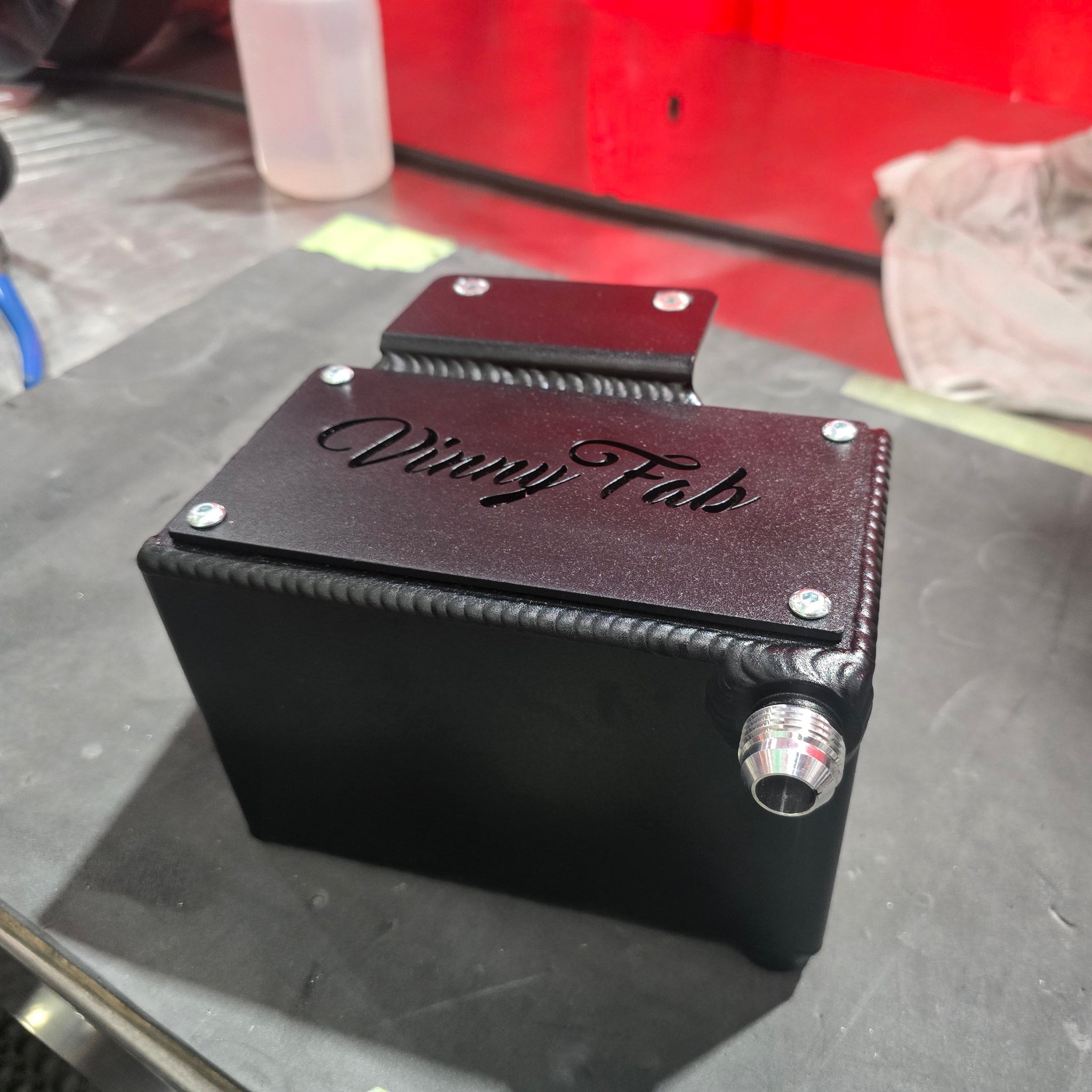 FD3S RX-7 Baffled Catch Can Brake Booster Fit