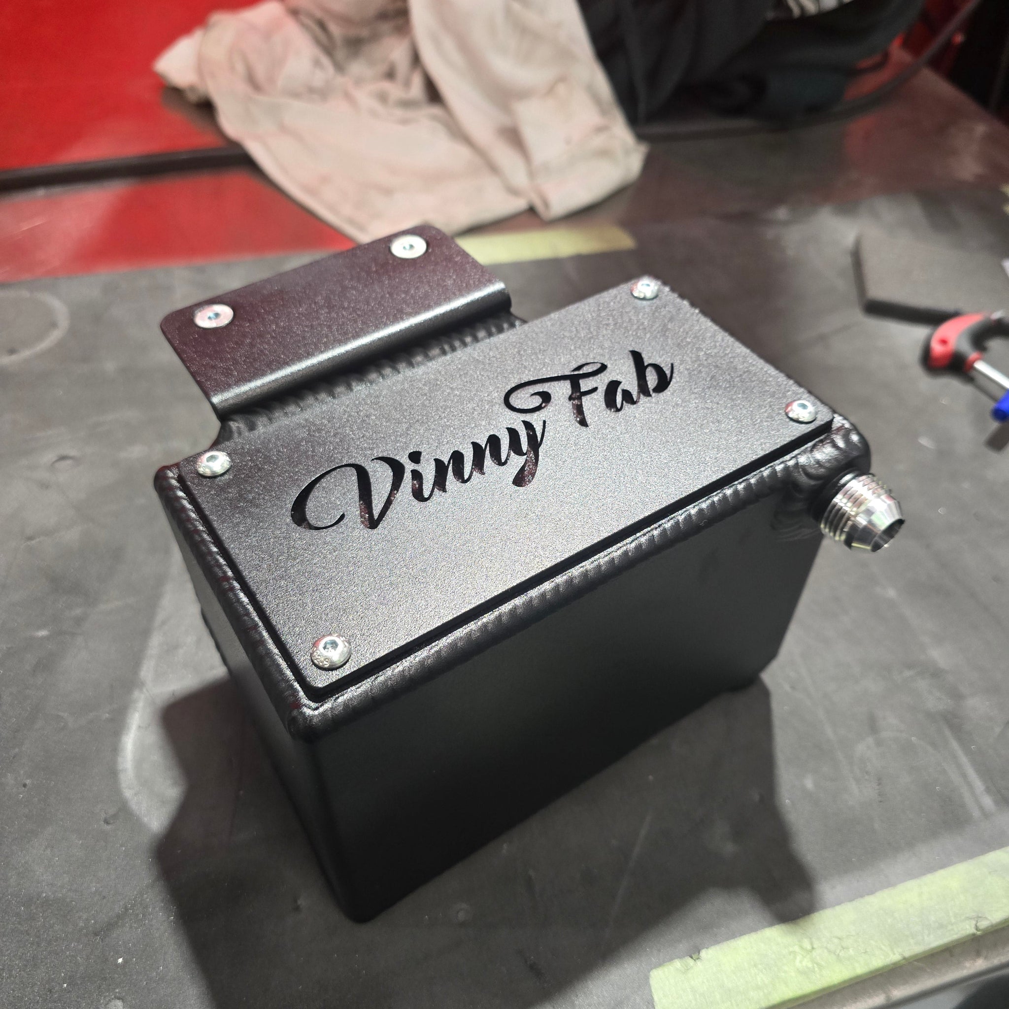 FD3S RX-7 Baffled Catch Can Brake Booster Fit