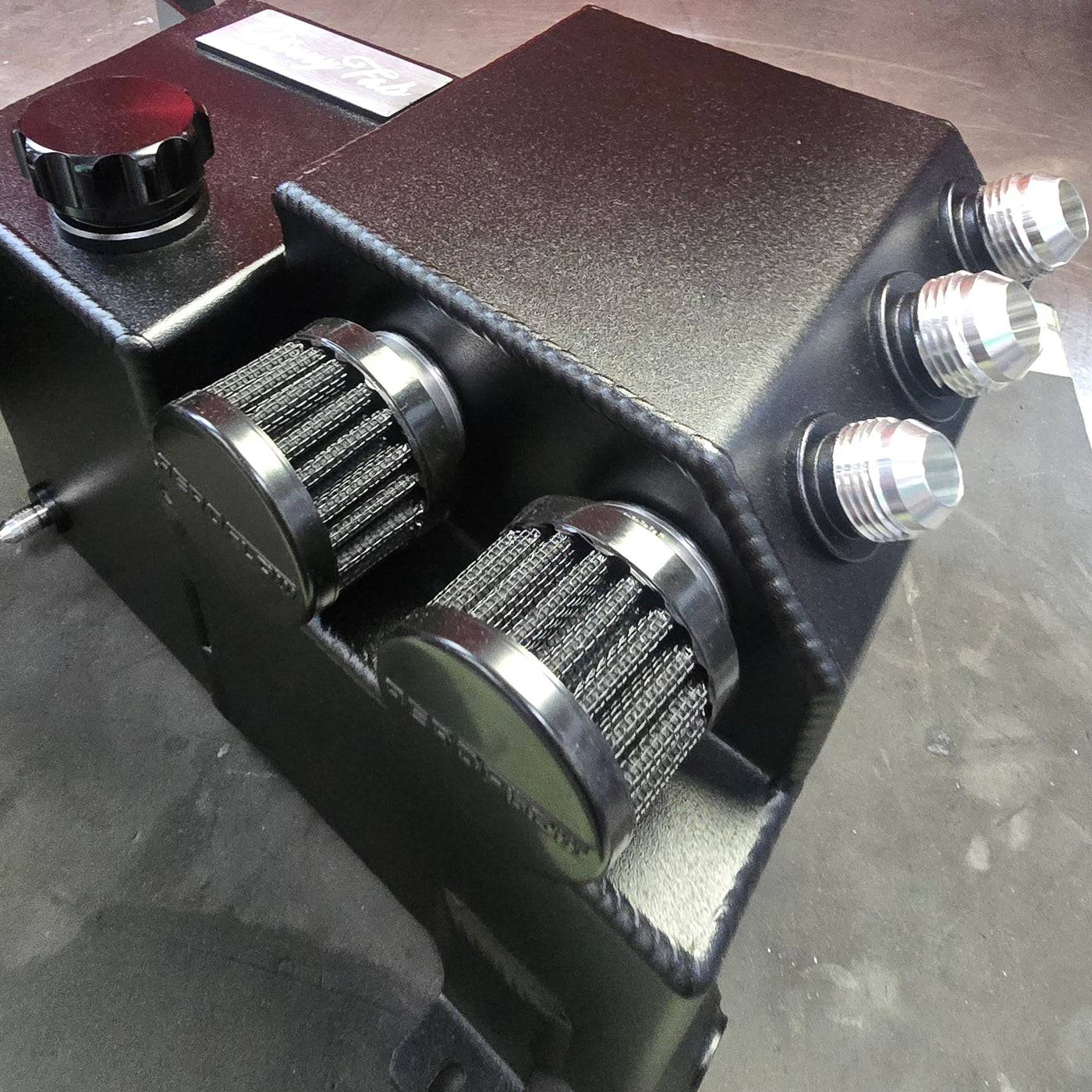 R32 Gtr Oil Catch Can/ Rad Overflow Tank