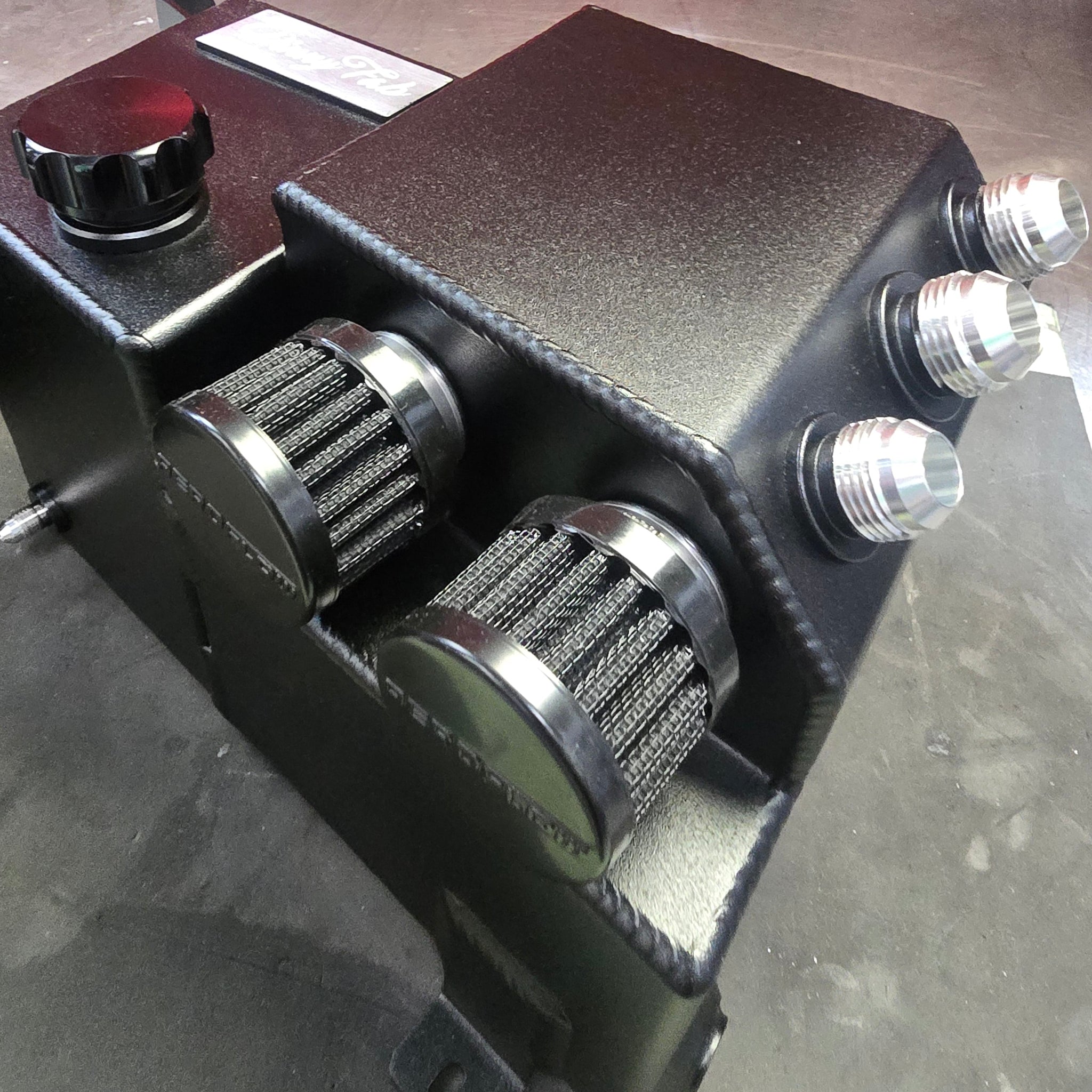 R32 Gtr Oil Catch Can/ Rad Overflow Tank