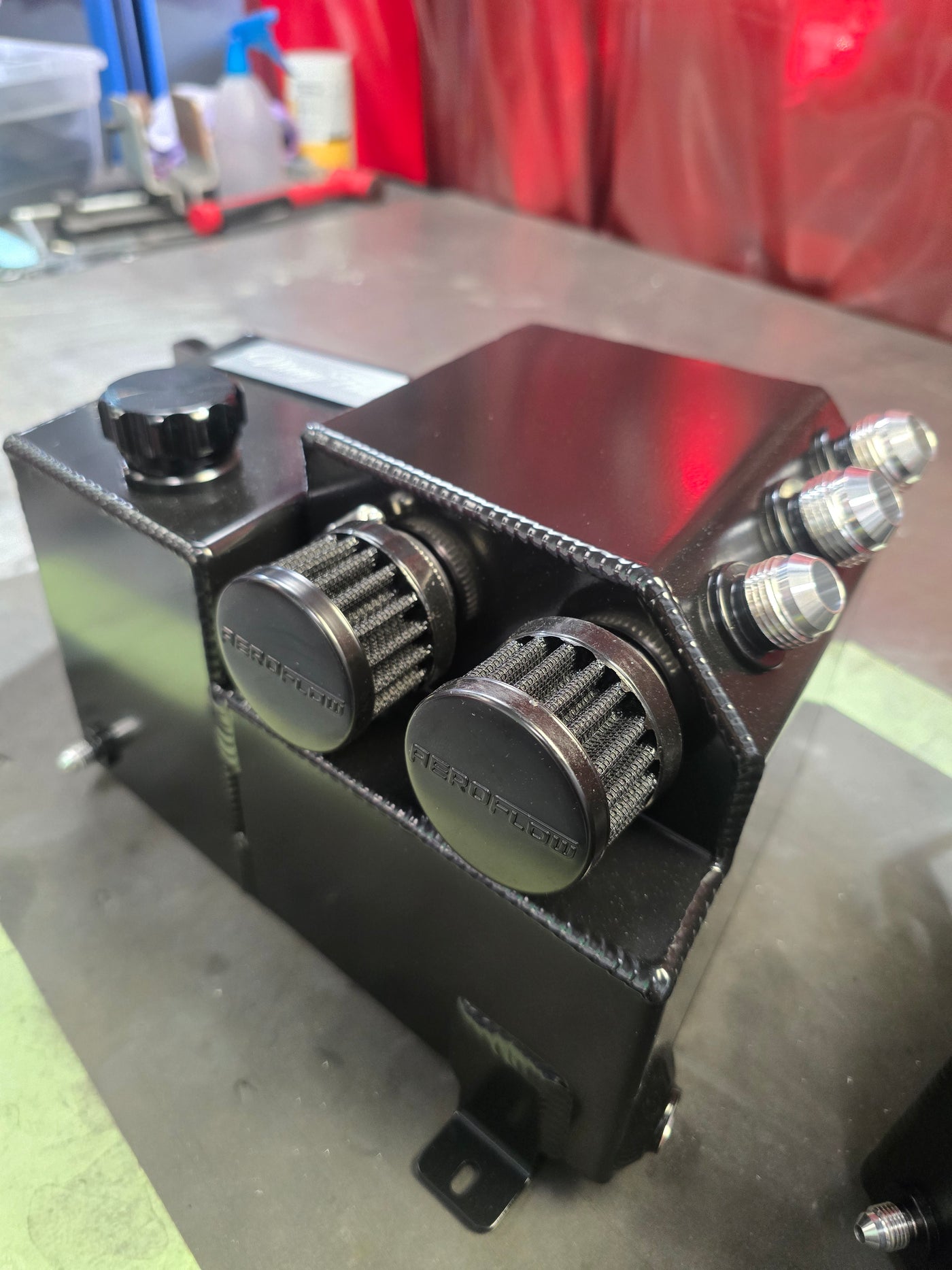R32 Gtr Oil Catch Can/ Rad Overflow Tank