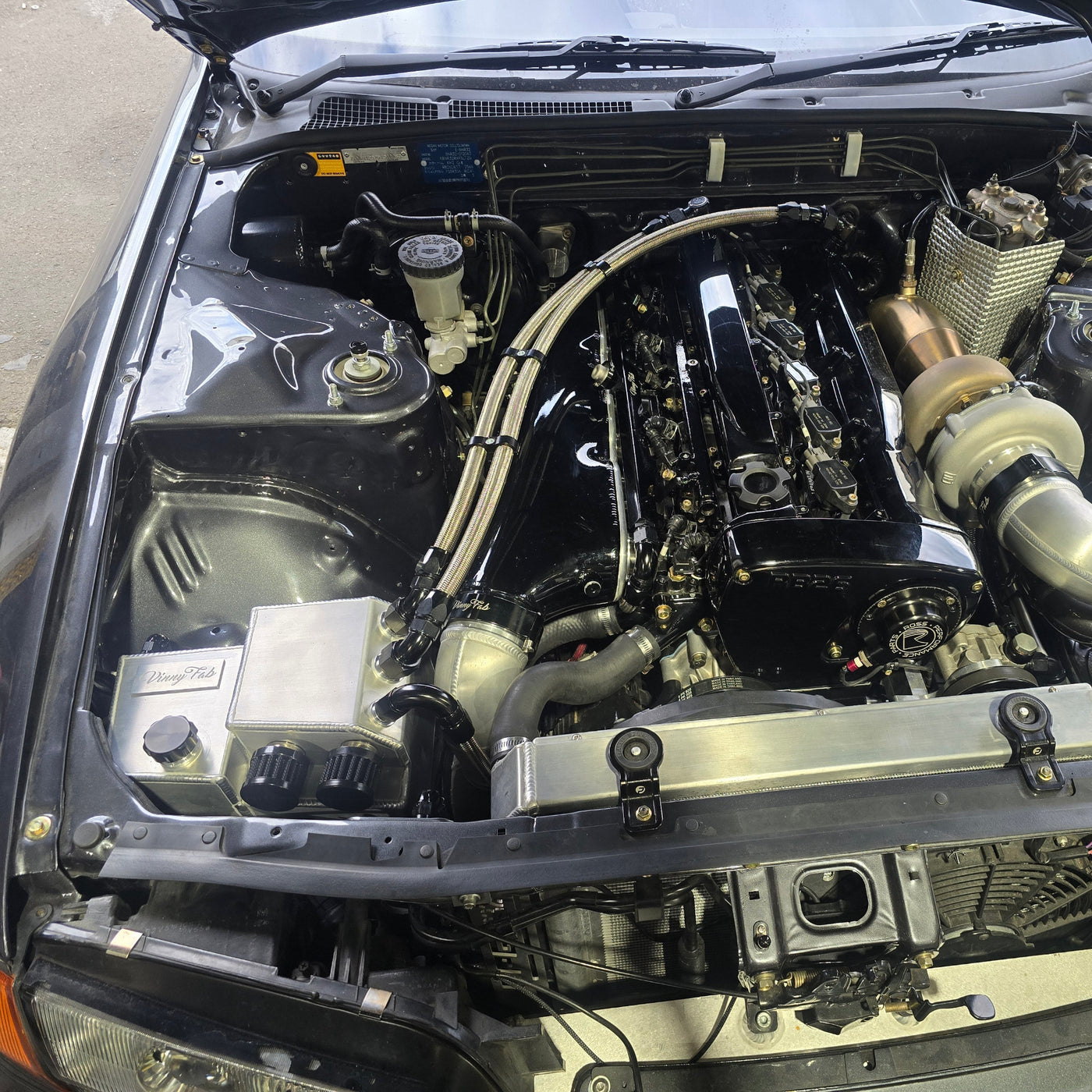 R32 Gtr Oil Catch Can/ Rad Overflow Tank