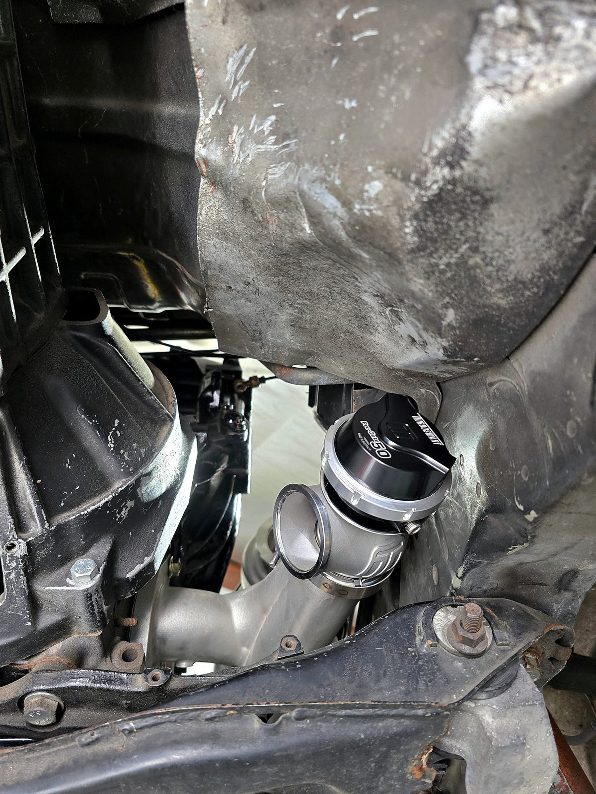FD3S RX-7 T4 Twin Scroll Turbo Manifold - Single Wastegate, photo 10