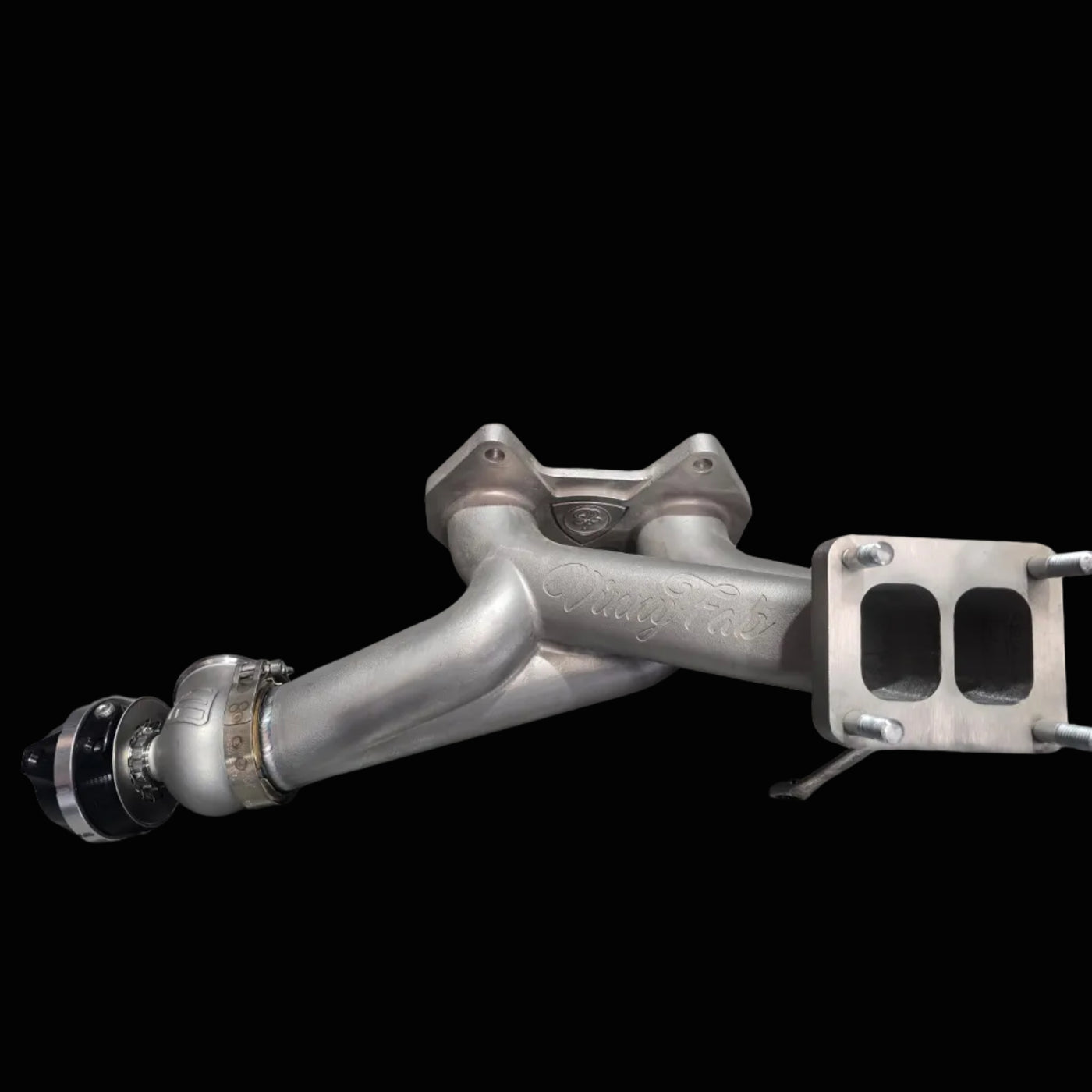FD3S RX-7 T4 Twin Scroll Turbo Manifold | Single Wastegate