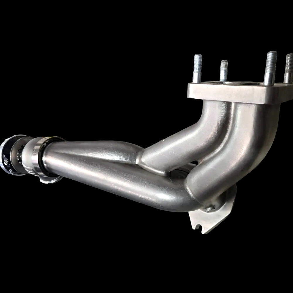 FD3S RX-7 T4 Twin Scroll Turbo Manifold – Single Wastegate