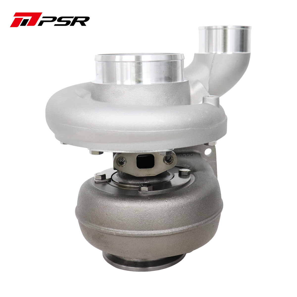 PULSAR Billet 363D 366D 369D DUAL CERAMIC BALL BEARING Turbo with 90° Elbow Outlet Compressor