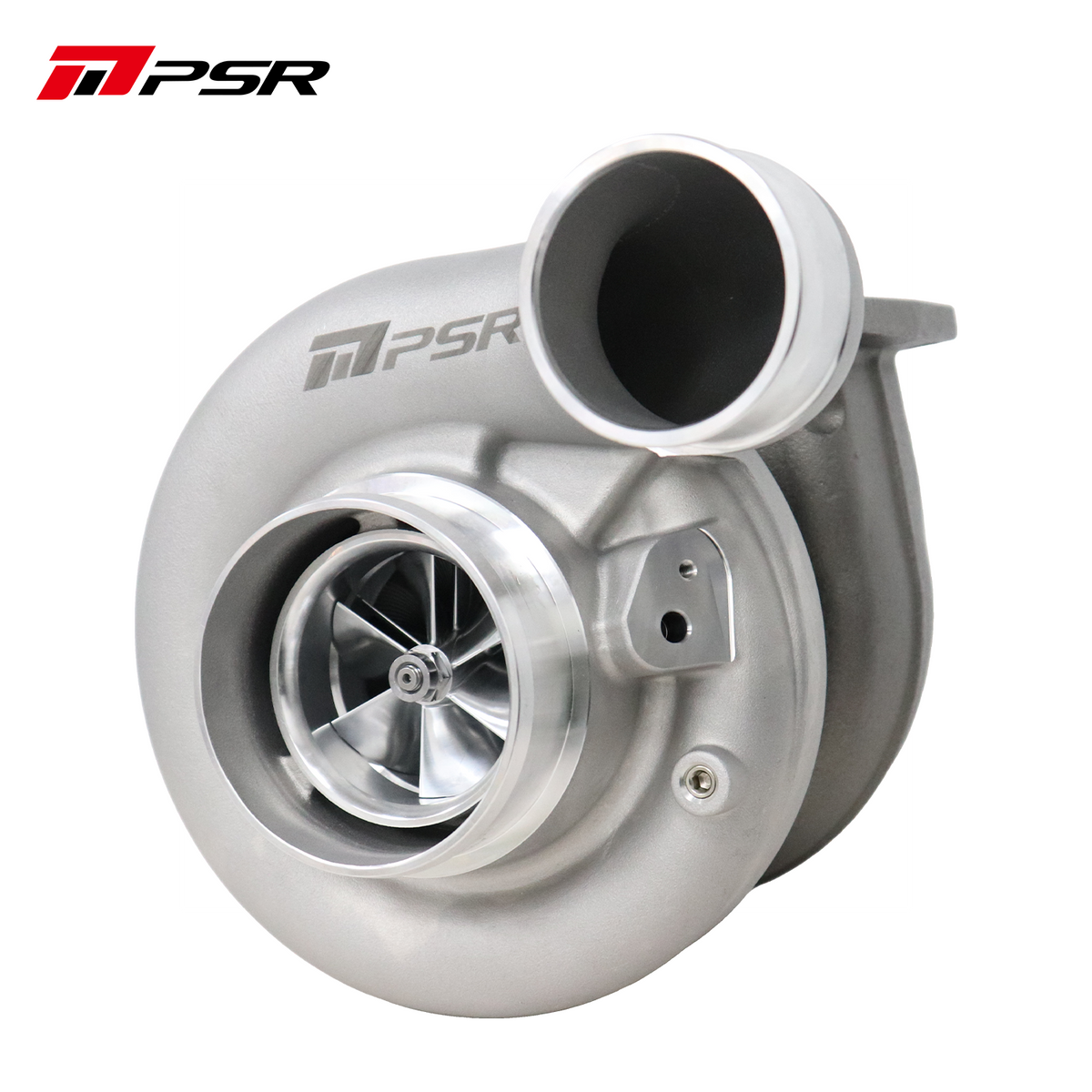 PULSAR Billet 363D 366D 369D DUAL CERAMIC BALL BEARING Turbo with 90° Elbow Outlet Compressor