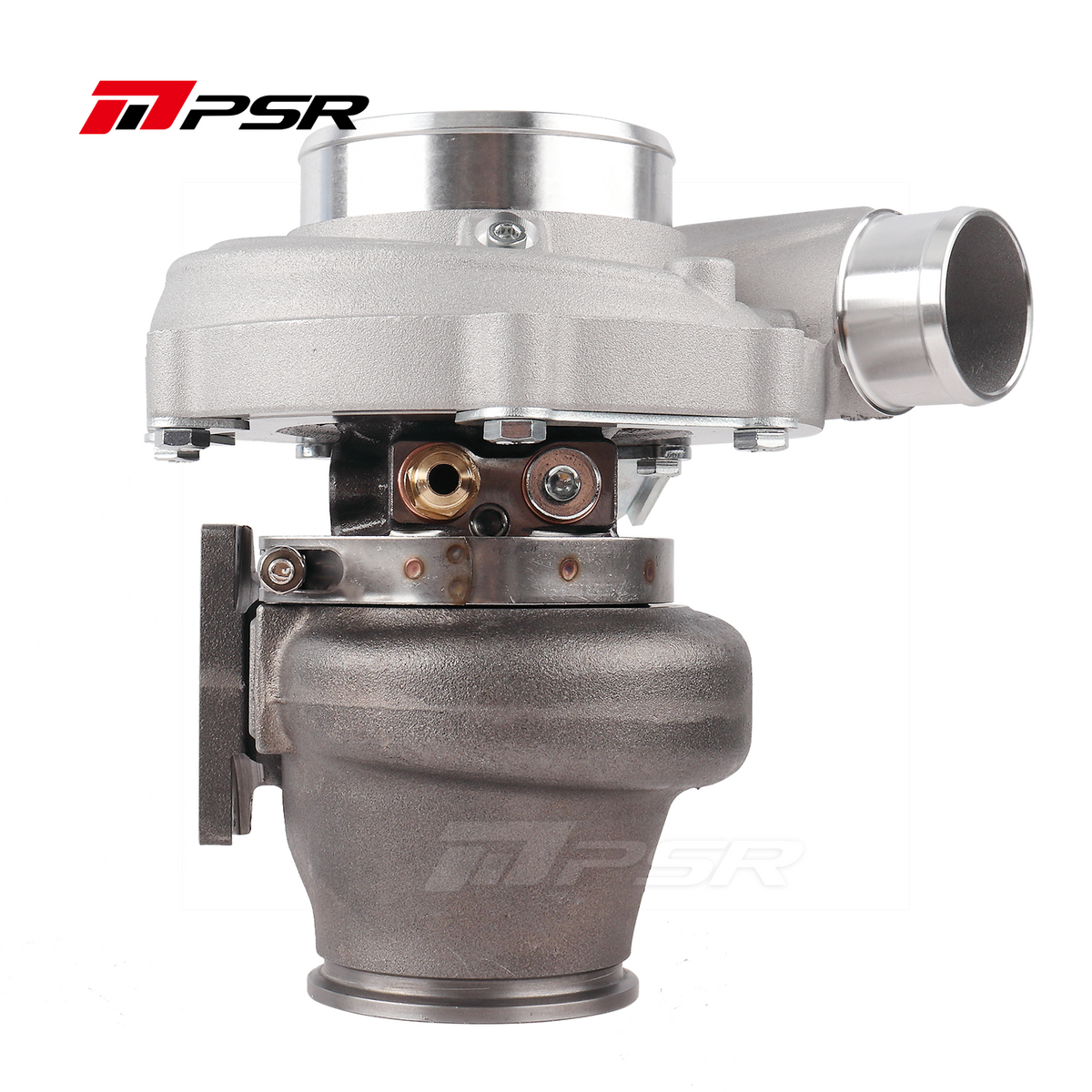 PSR 4849A With PTG Style Comp. wheel and PTG Style Trb. wheel Dual Ball Bearing Turbocharger HP Rating 550