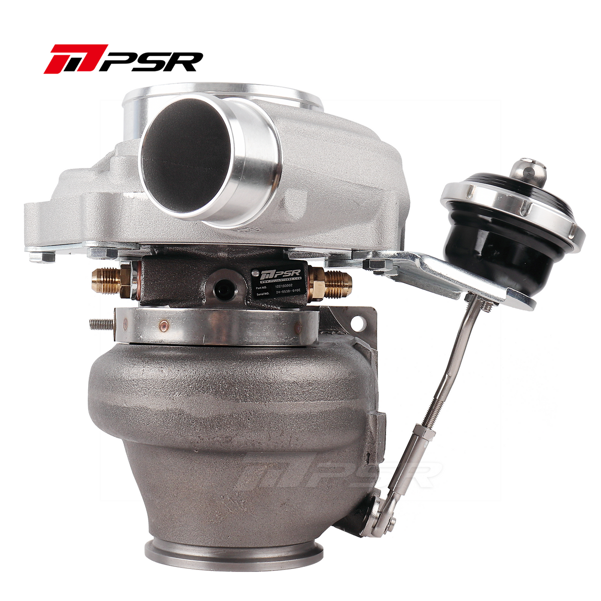 PSR 4849A With PTG Style Comp. wheel and PTG Style Trb. wheel Dual Ball Bearing Turbocharger HP Rating 550