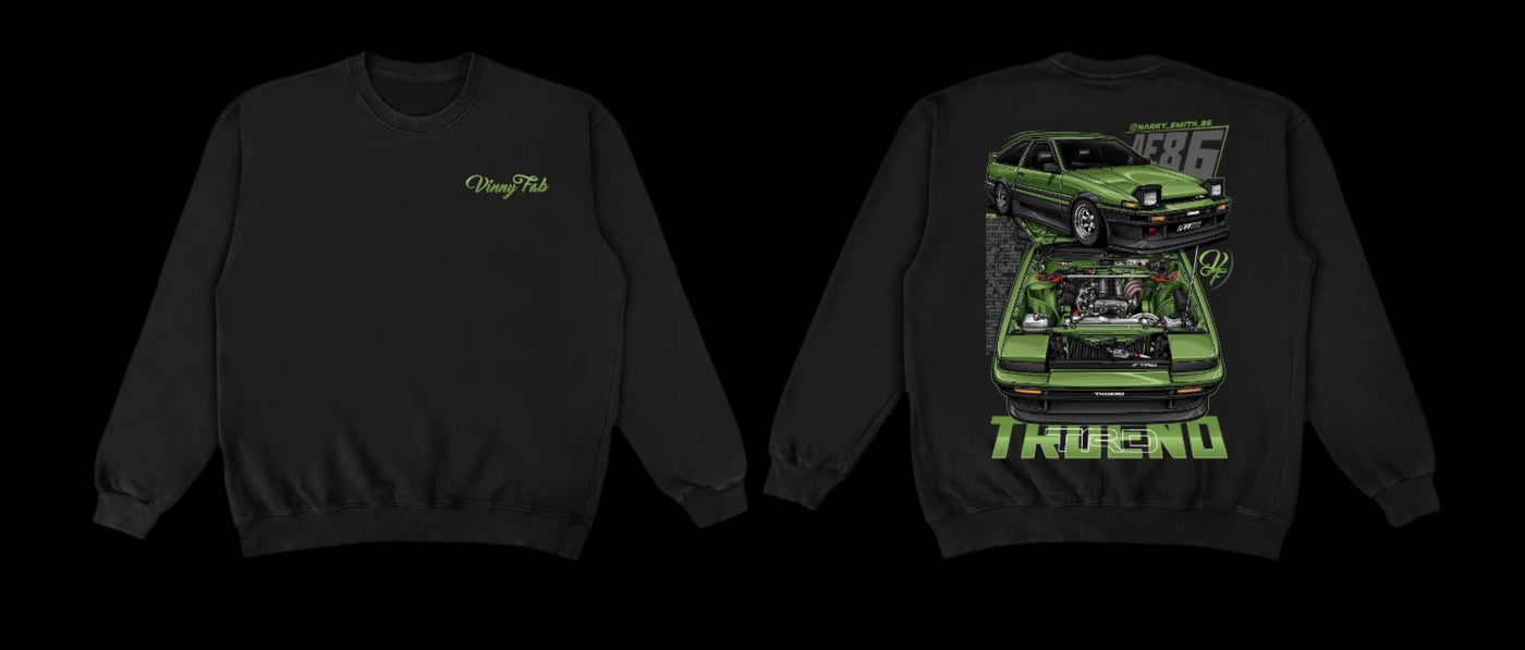 Vinny Fab Toyota Ae86 Crew