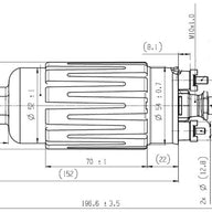 Bosch 200 External High Flow Fuel Pump Kit