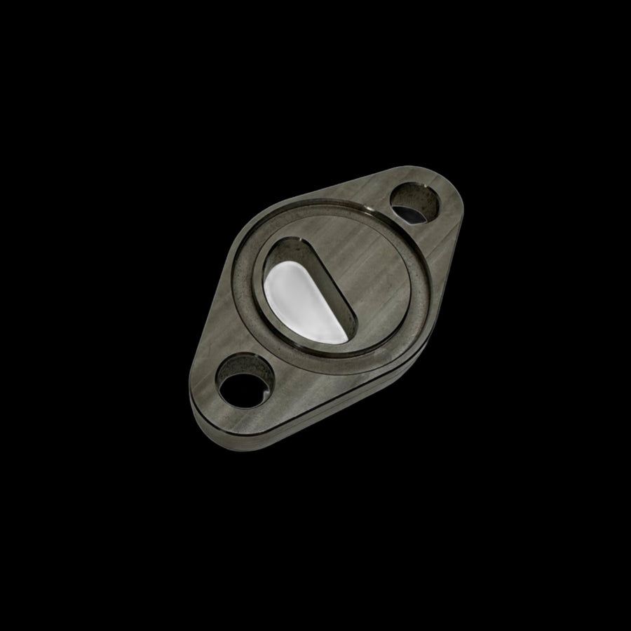 FD3S Oil Filler Neck Flange- Titanium