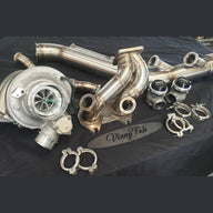 FD3S RX-7 S6-8 Twin 40mm Wastegate T4 Twin Scroll Manifold