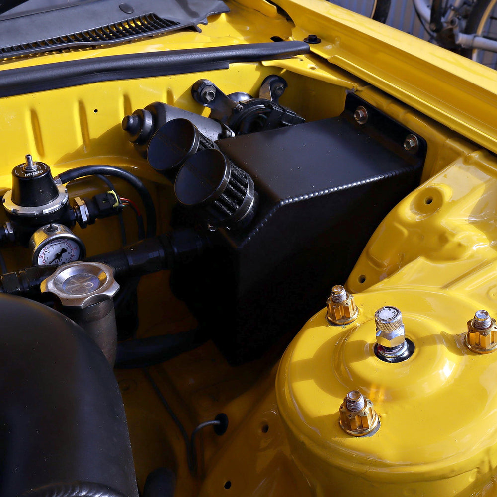 FD3S RX-7 Baffled Catch Can – ABS Pump Location