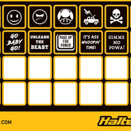Haltech CAN Keypad Label Set