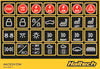 Haltech CAN Keypad Label Set