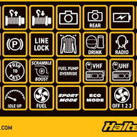 Haltech CAN Keypad Label Set
