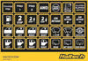 Haltech CAN Keypad Label Set