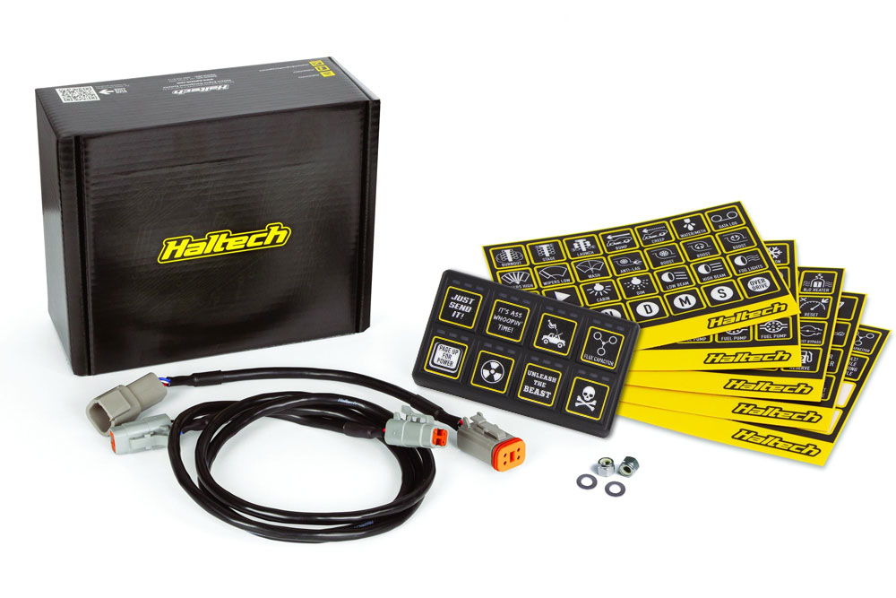 Haltech CAN Keypad Label Set