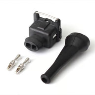 Plug and Pins Only - Bosch EV1 (Square) 2 Pin Junior Timer Female Connector