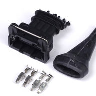 Plug and Pins Only - Bosch 4 Pin Junior Timer Female Connector