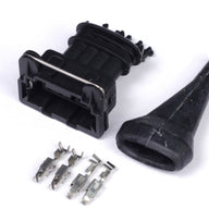 Plug and Pins Only - Bosch 4 Pin Junior Timer Female Connector