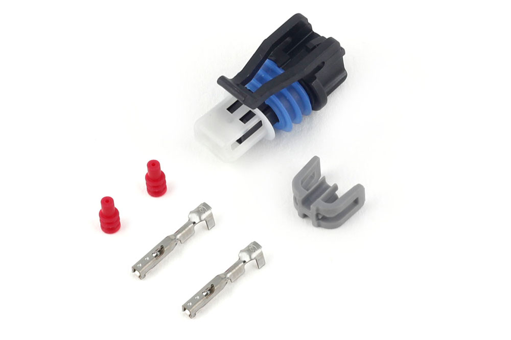 Plug and Pins Only - Delphi 2 Pin GM style Air Temp Connector