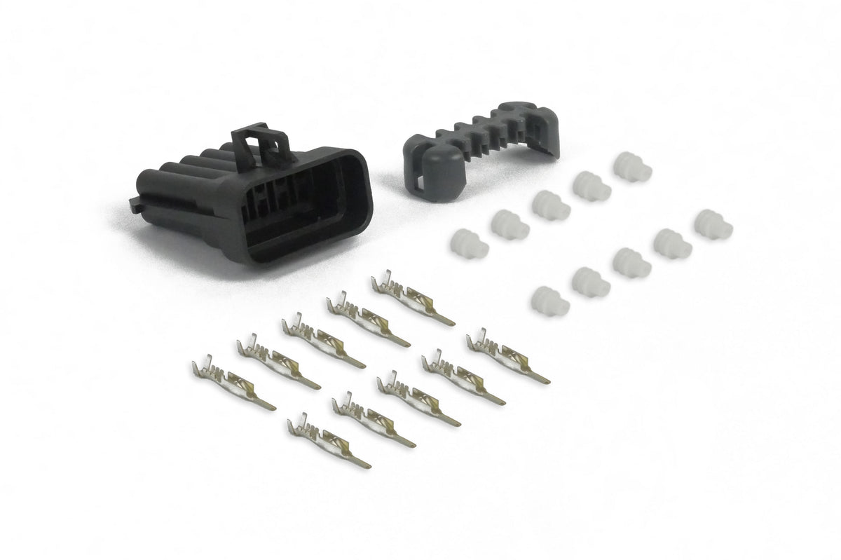 Plug and Pins Only - Metri-Pack 10 WAY 150 Series Sealed Female