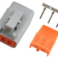Plug and Pins Only - Male Deutsch DTM-3 Connector (7.5 Amp)