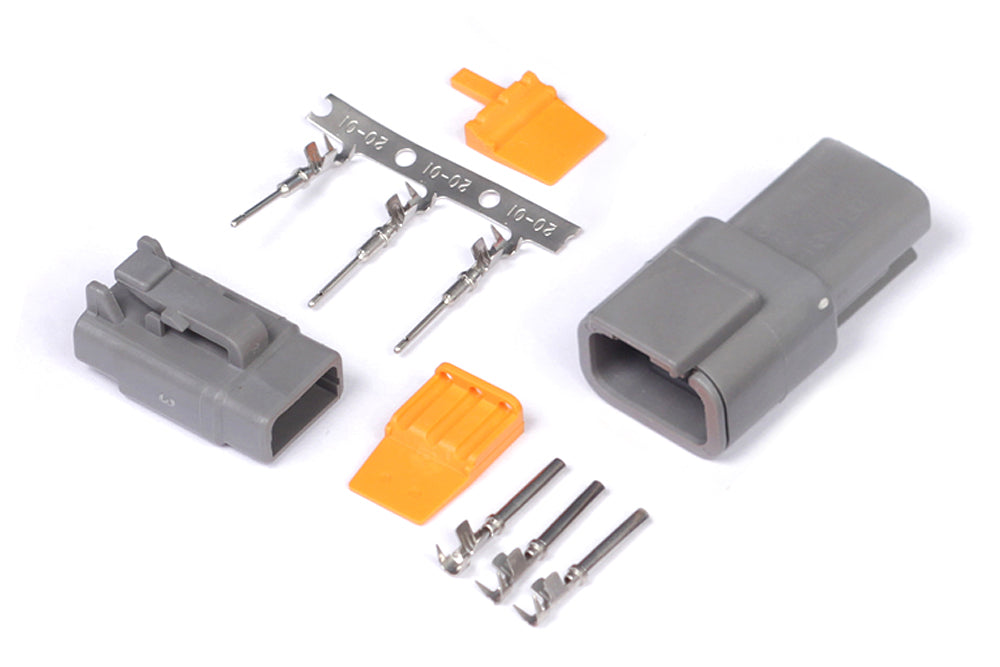 Pins only - Female pins to suit Male Deutsch DTM Connectors (Size 20, 7.5 Amp)