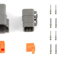 Plug and Pins Only - Matching Set of Deutsch DTM-6 Connectors (7.5 Amp)