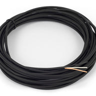 Cable - Multicore - 2 x 22AWG (Black/White) - 10M (32') Length: 10M / 32ft