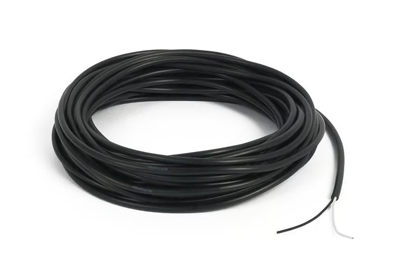 Cable - Multicore - 2 x 22AWG (Black/White) - 10M (32') Length: 10M / 32ft