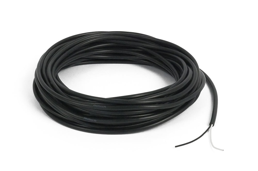 Cable - Multicore - 2 x 22AWG (Black/White) - 10M (32') Length: 10M / 32ft