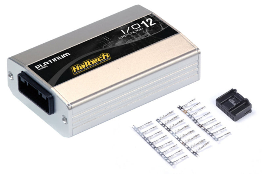 Haltech IO 12 Expander - 12 Channel with Plug & Pins Kit - CAN ID - Box A