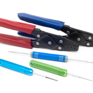 Dual Crimper Set Inc 3 pin removal tools